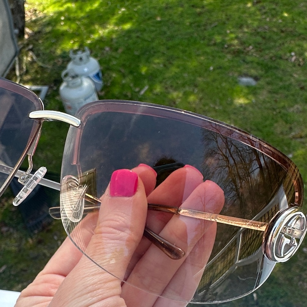 Gucci GG2782/S Rimless Shield Sunglasses - Picture 10 of 16